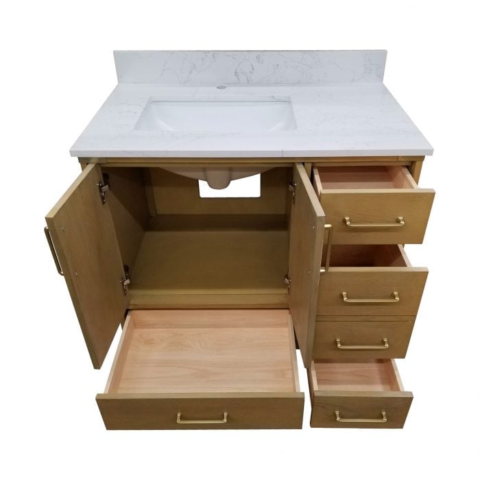 Marigold Vanity & Top Combo - Closeout - Image 2
