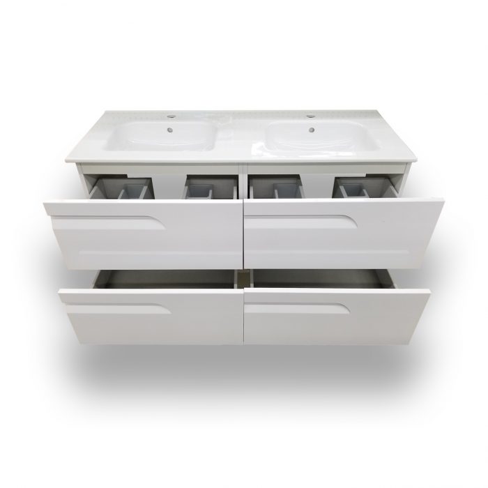 Vitale White Wall Hung Vanity - Image 4