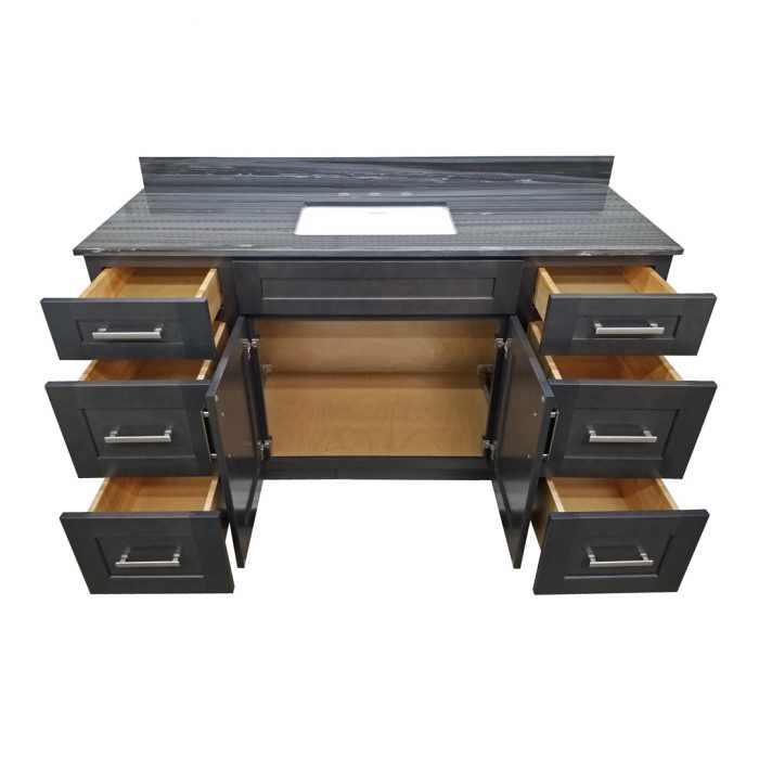 Santana Slate Vanity - Closeout - Image 2