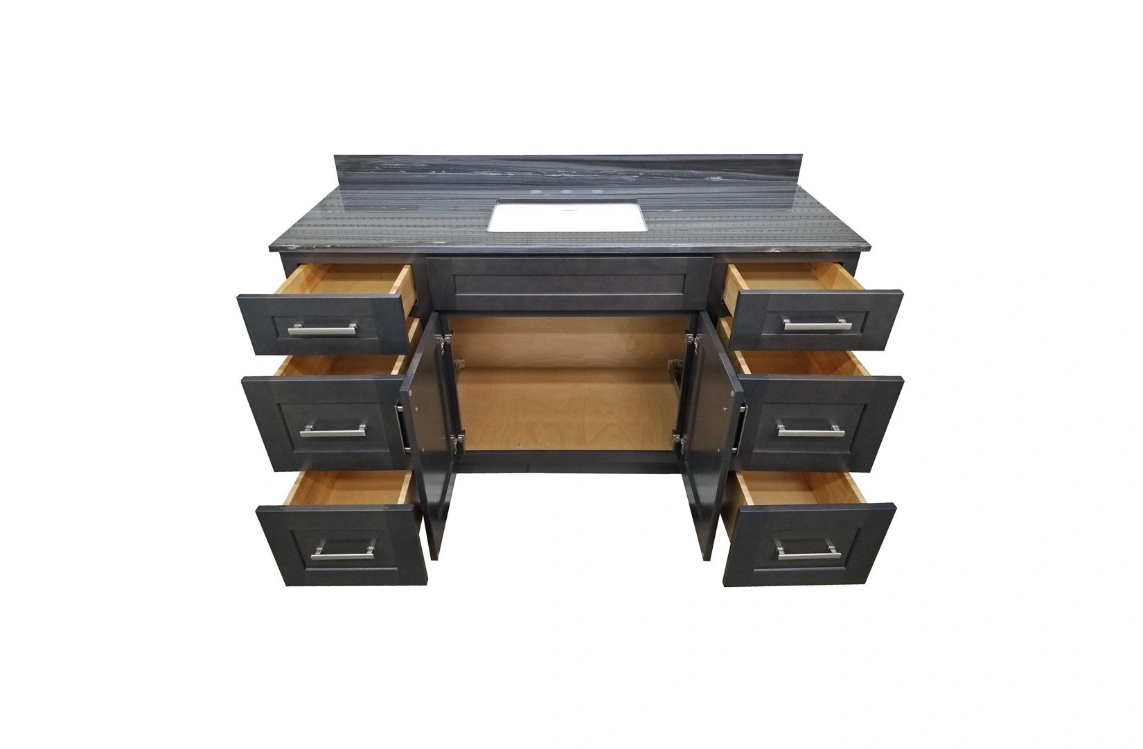 Santana Slate Vanity - Closeout - Image 2