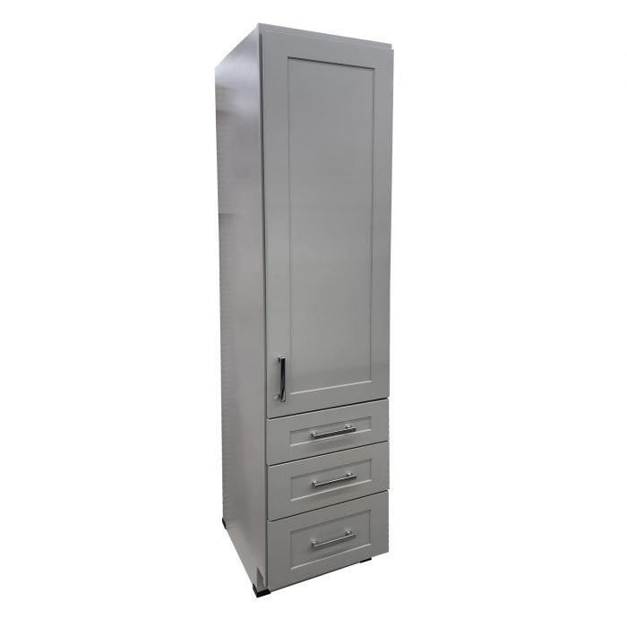 Jamestown Limestone Linen Cabinet - Closeout (25% Off!)