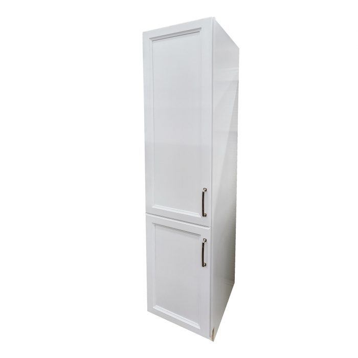 Juarez White Linen Cabinet - Closeout
