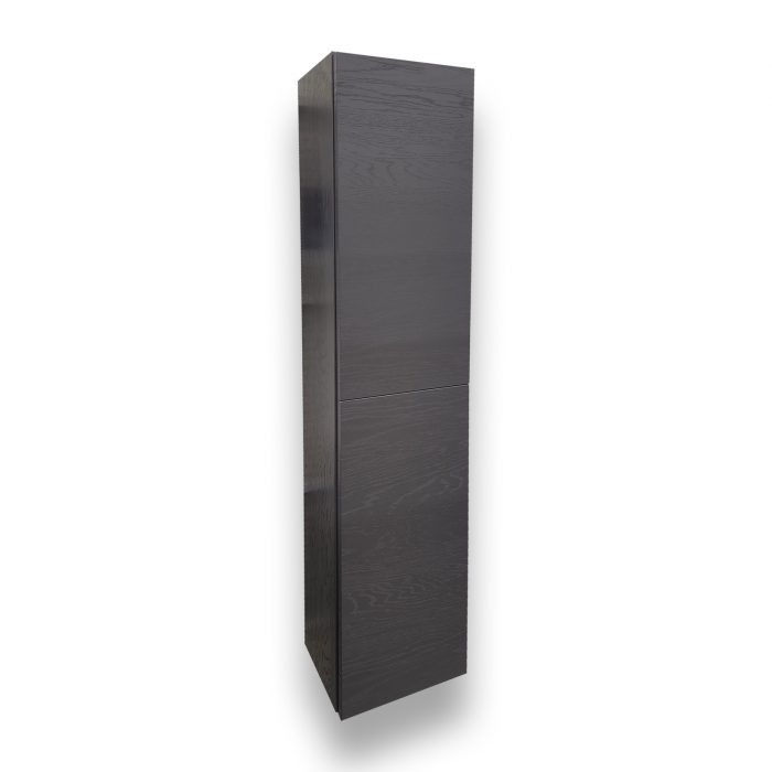 Vida Grey Nature Wall Hung Linen Cabinet