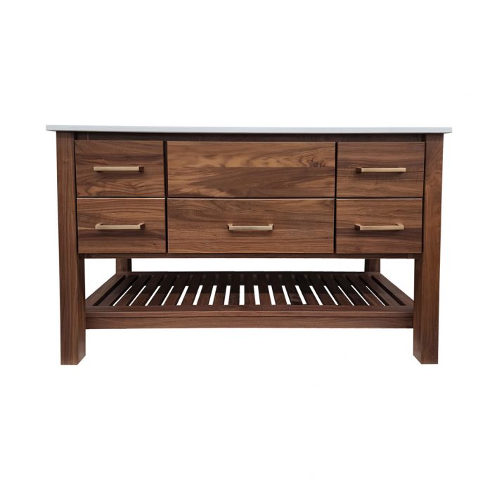 Interlude Walnut Natural Vanity