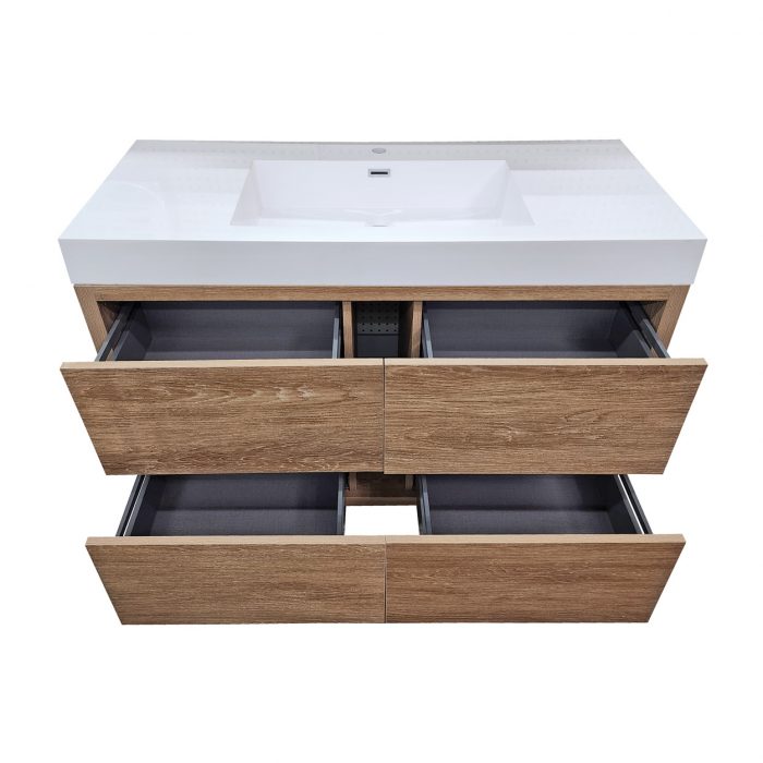 Oasis Oak Vanity & Top - Image 2