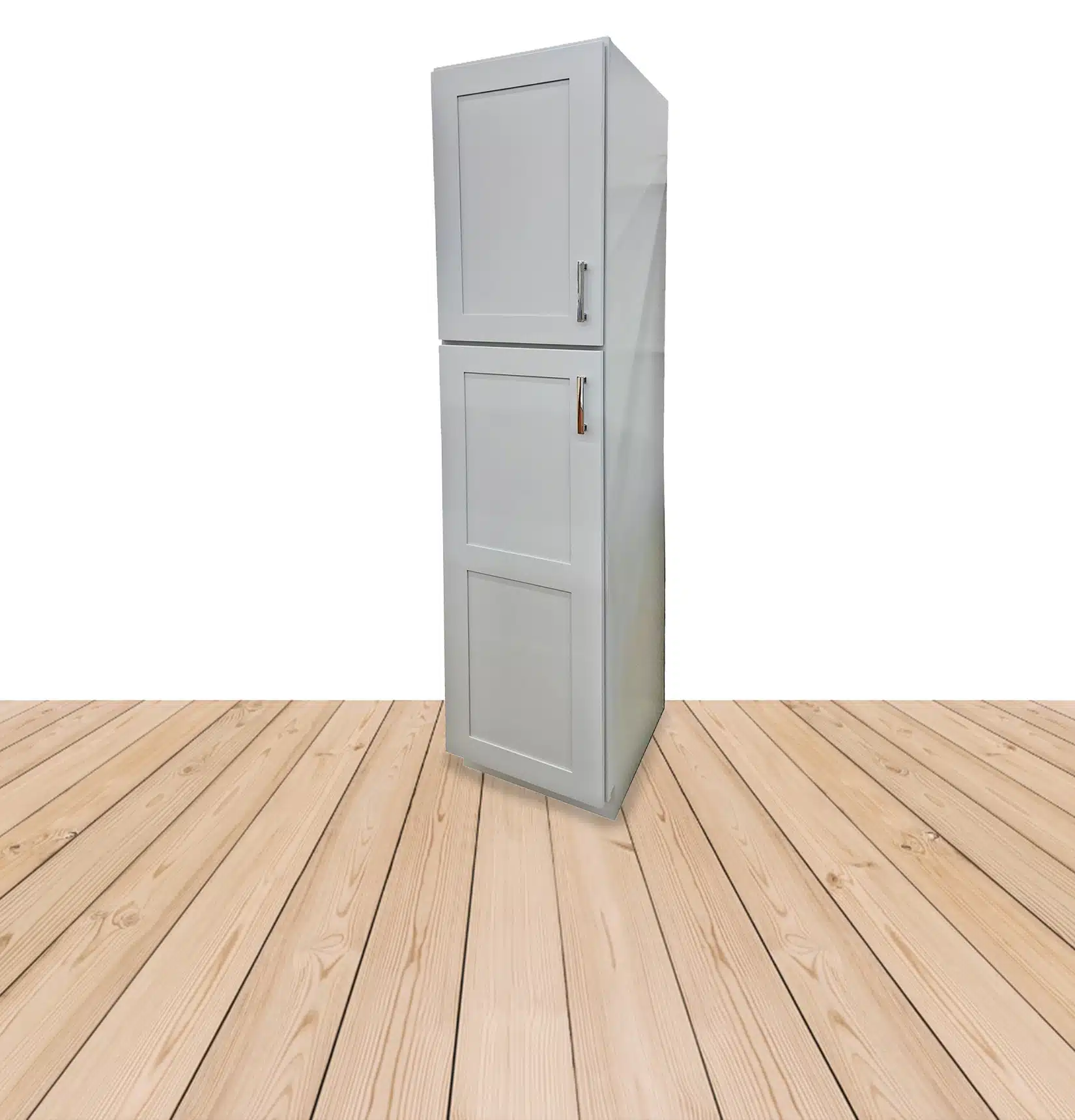 Napa Grey Linen Cabinet - Closeout