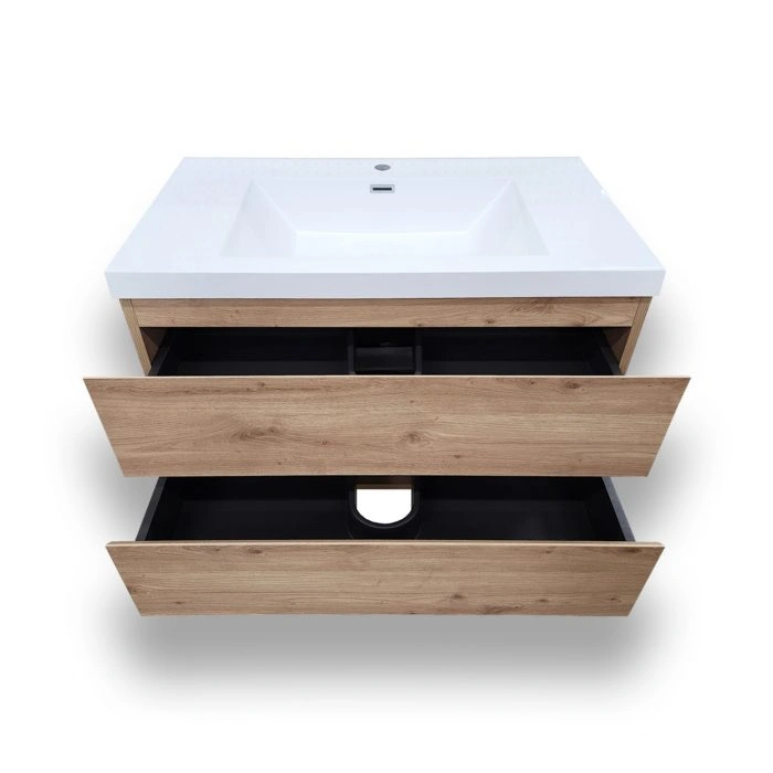Stockholm Ash Oak Wall Hung Combo - Image 2