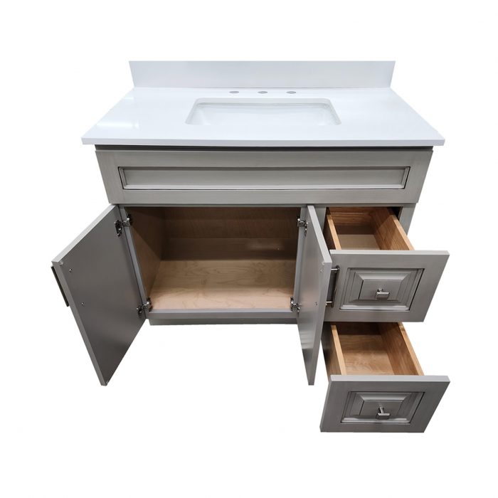 Glazed Grey Vanity - Image 2
