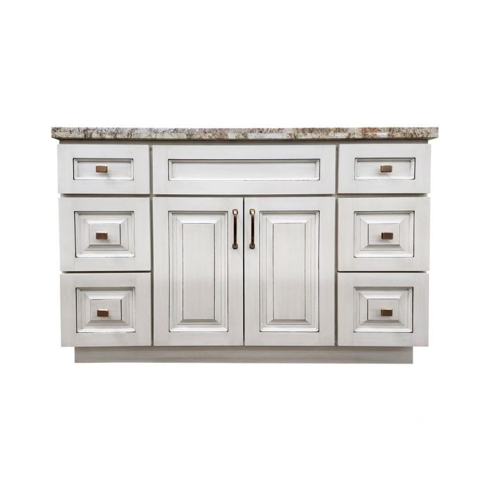 Glazed White Vanity