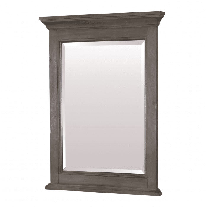 Brantley Distressed Grey Mirror - Closeout