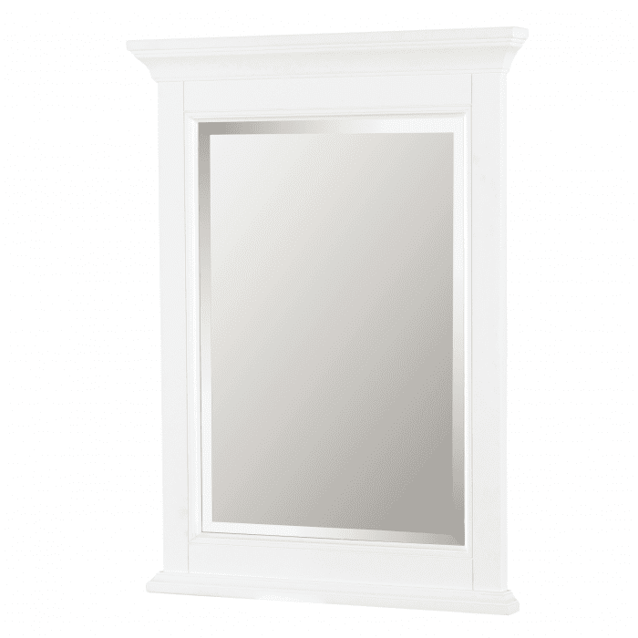 Brantley Harbor White Mirror - Closeout