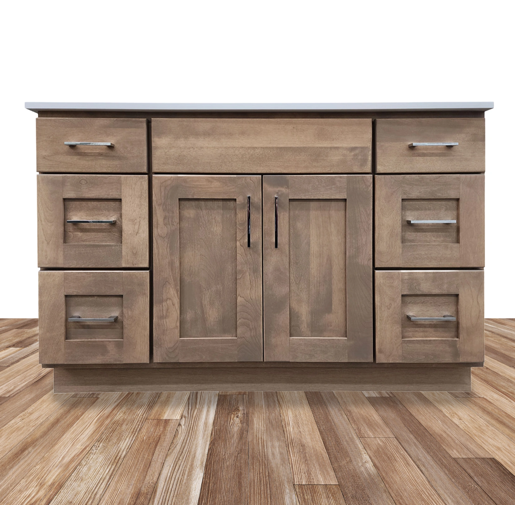 Osage Birch Driftwood Vanity | Builders Surplus