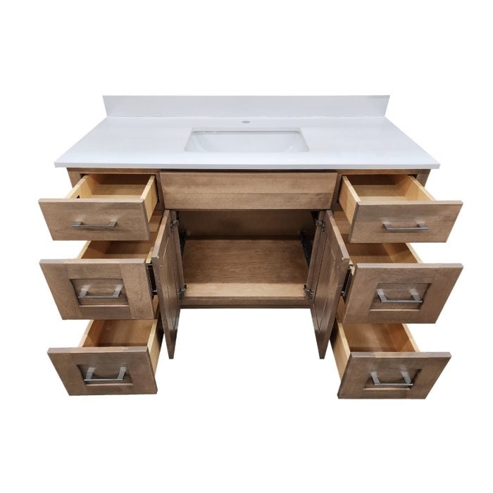 Osage Birch Driftwood Vanity - Image 2