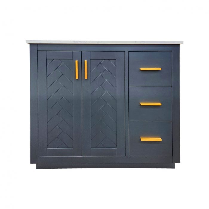 Classic Blue Vanity & Top