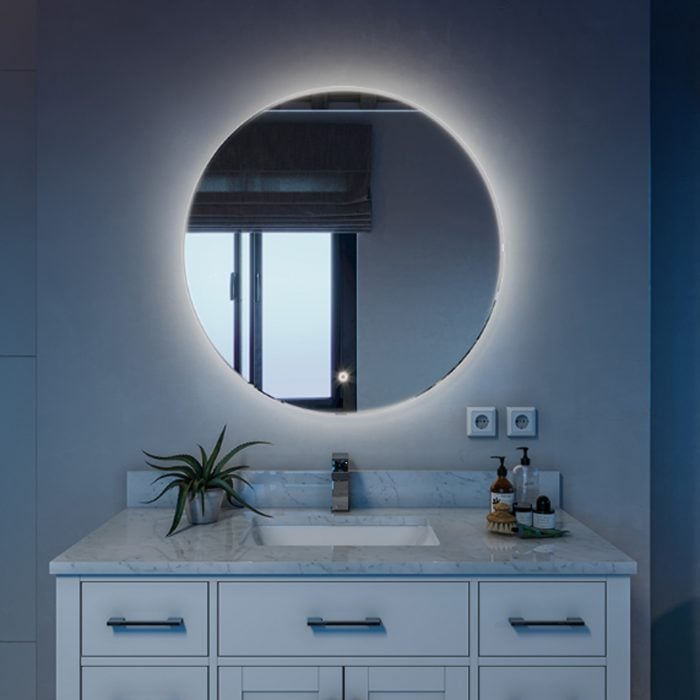 Helena Round LED Mirror