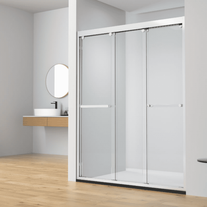 Marshal 5/16" Thick Triple Sliding Door