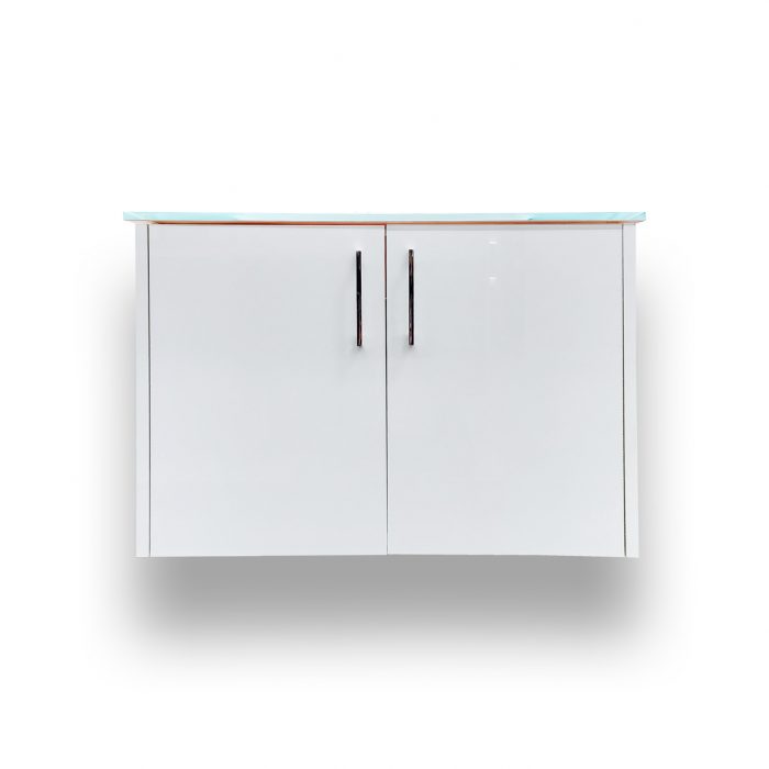 Blanco High Gloss Wall Hung Vanity