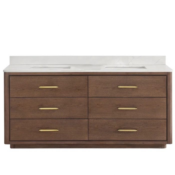 Aquiline Brown Vanity & Top Combo - Image 4