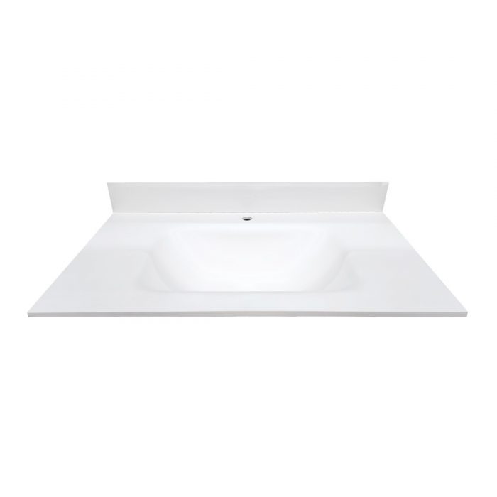 Pure White Sintered Stone Vanity Top - Closeout