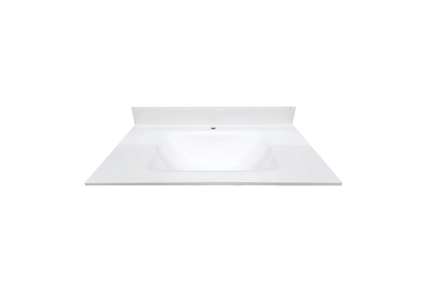 Pure White Sintered Stone Vanity Top
