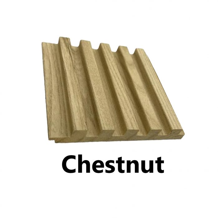 5 Grid Slat Panel (Chestnut)