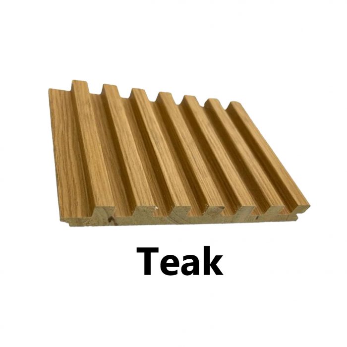 7 Grid Slat Panel (Teak)