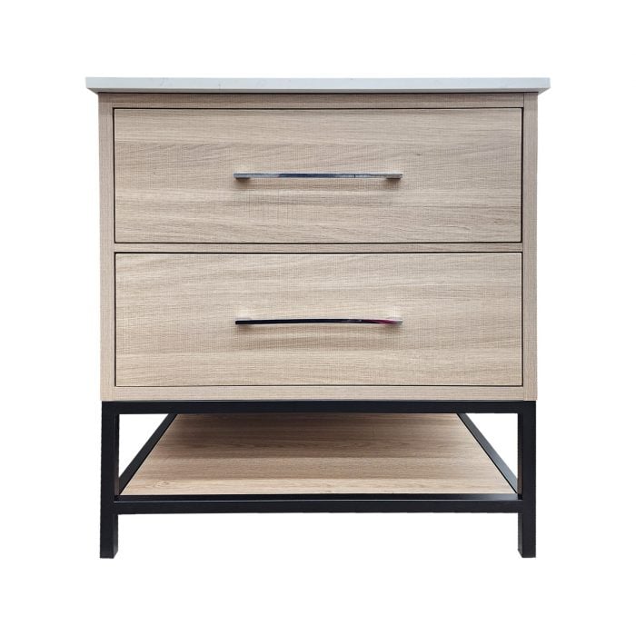 Hartley Nature Oak Vanity & Top Combo - Image 3