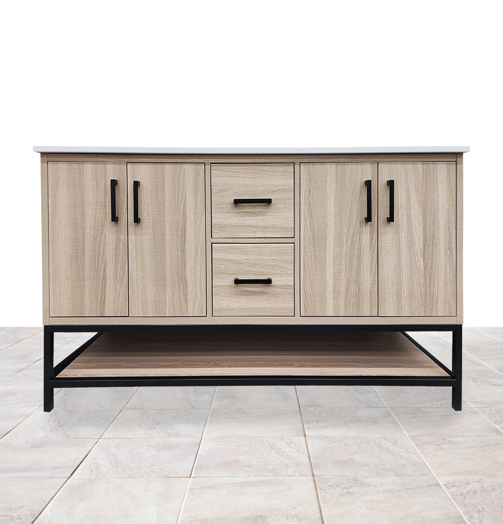 Alani Denim Blue Bathroom Vanity | Builders Surplus
