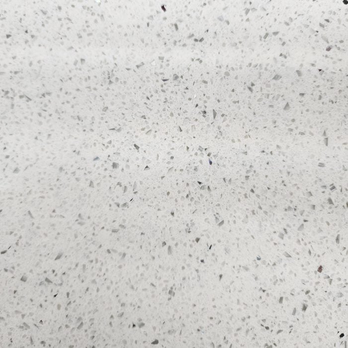 Silver Crystal Engineered Stone Vanity Top - Closeout - Image 2