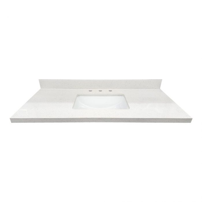 Speckled Cream Quartz Stone Vanity Top