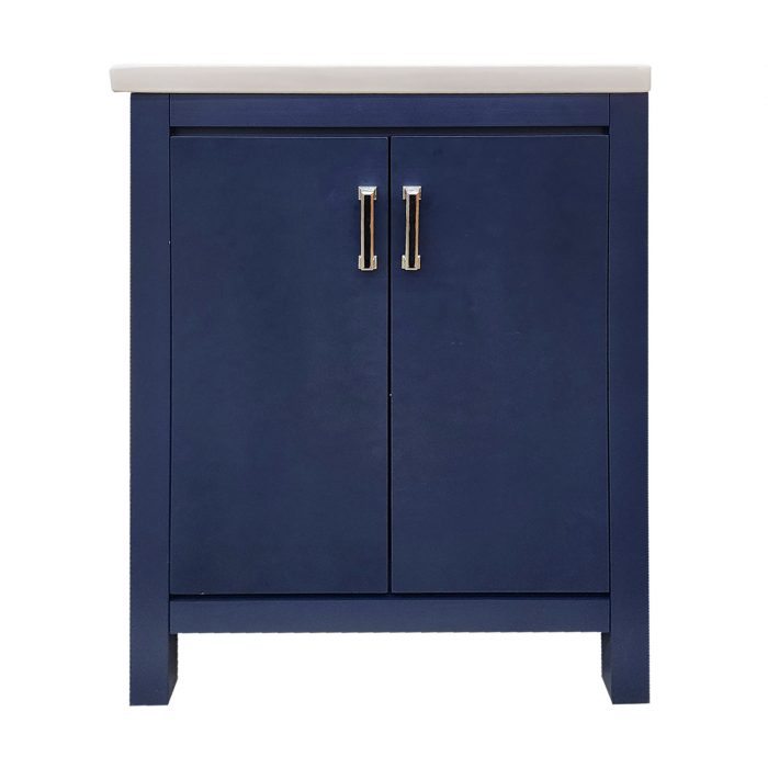 Brees Aegean Blue Vanity & Top Combo