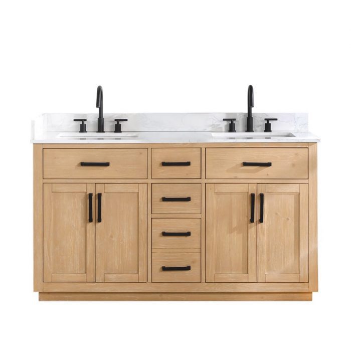 Gavril Light Brown Vanity & Top Combo - Image 4
