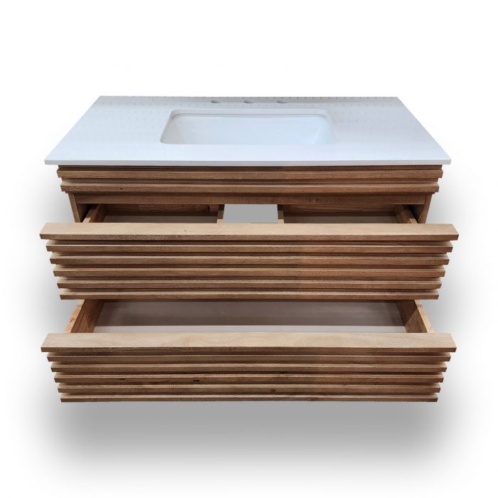 Harlow Light Oak (Wall Mount) Vanity - Image 2