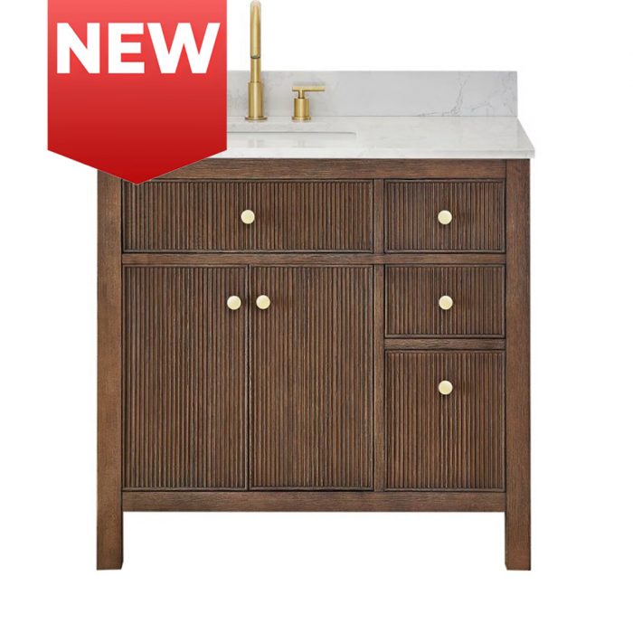 Sarrito Brown Vanity & Top Combo