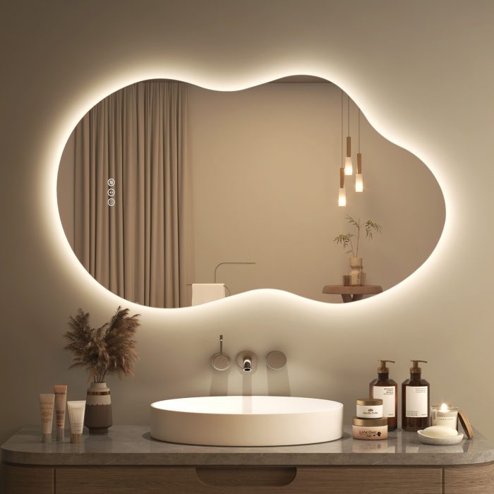 Stratus Cloud LED Mirror