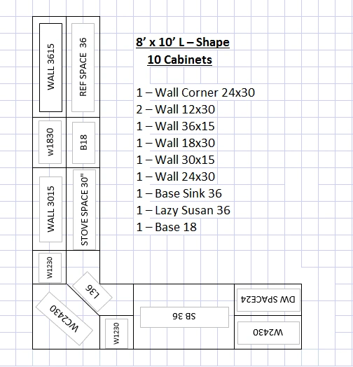 Holland Champagne Kitchen Cabinets (2-3 Week Lead Time) - Image 2