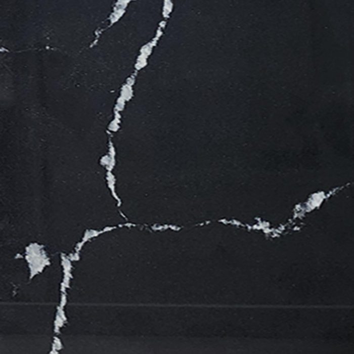 Pure Marquina Single Hole Quartz Vanity Top - Image 2