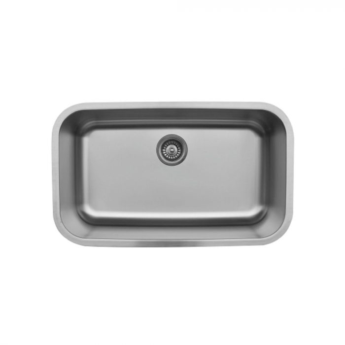 18 Gauge Stainless Steel Undermount Kitchen Sink - Single