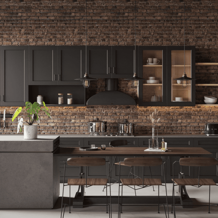 Murdoc Gray Kitchen Cabinets (1 Week Lead Time)