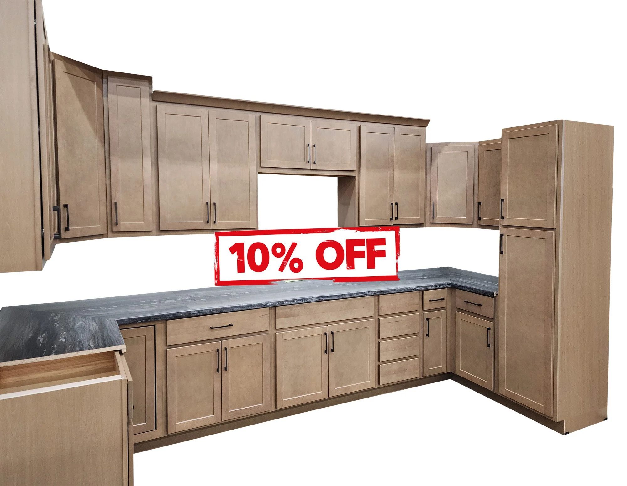 Georgetown Caramel Kitchen Cabinets