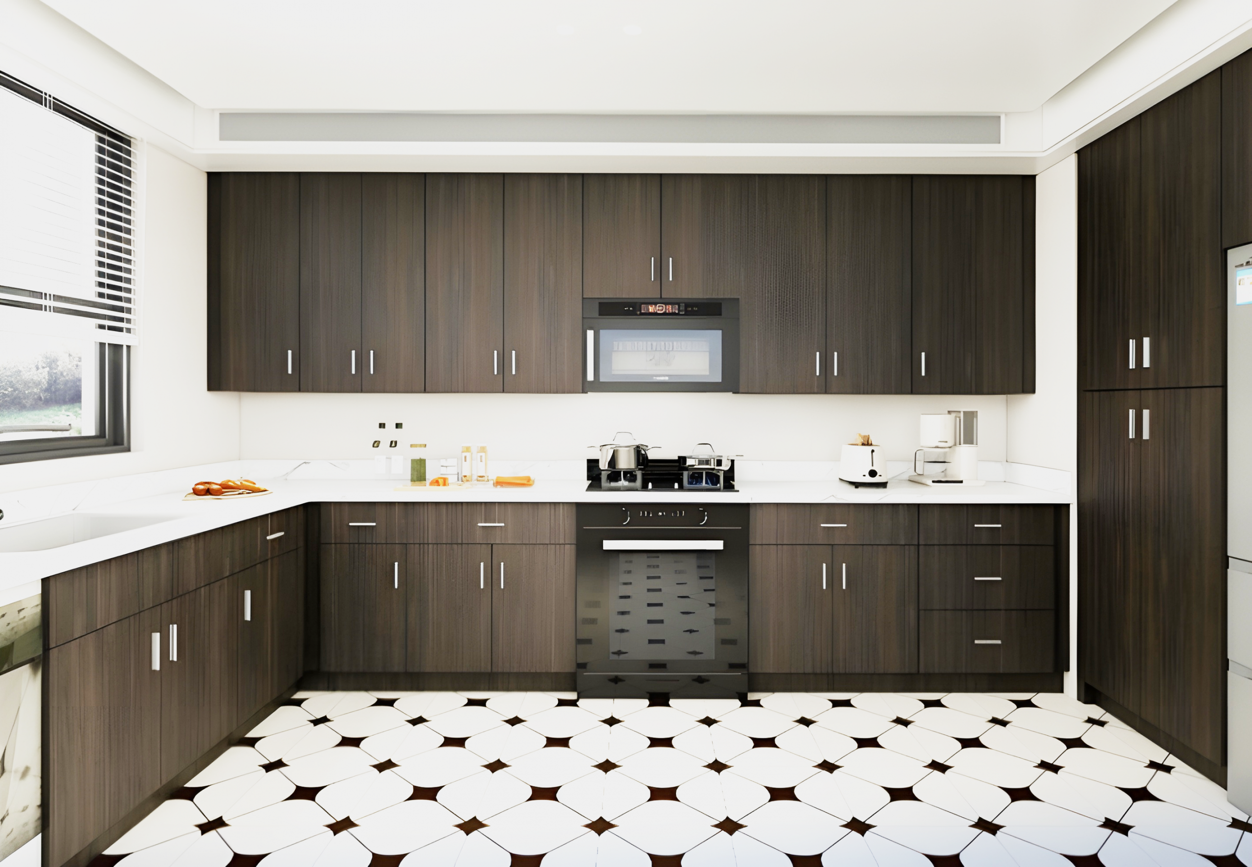 LUMINA DARK WALNUT KITCHEN CABINETS (2-3 WEEK LEAD TIME)