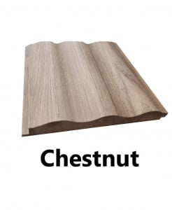3 Hill Slat Panel (Chestnut)
