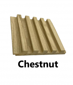 5 Grid Slat Panel (Chestnut)