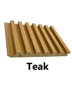 7 Grid Slat Panel (Teak)