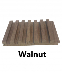 7 Grid Slat Panel (Walnut)