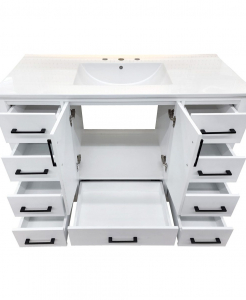 Abbey White Vanity – Closeout