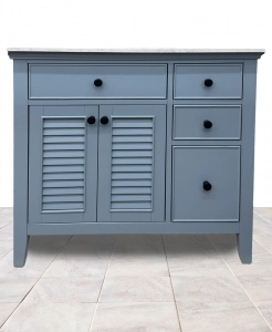 Alani Denim Blue Vanity & Top Combo