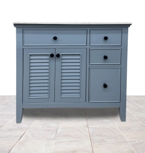 Alani Denim Blue Vanity & Top Combo