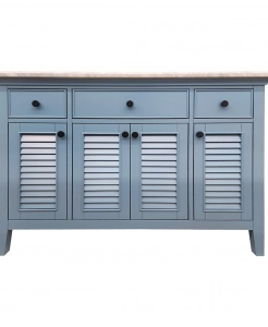 Alani Denim Blue Vanity & Top Combo