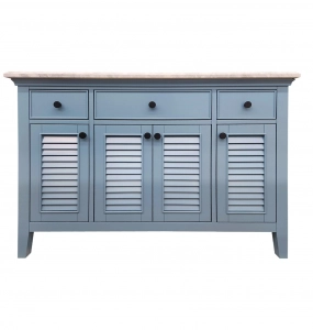Alani Denim Blue Vanity & Top Combo
